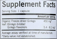 Thumbnail for Eclectic Ginkgo 450 Mg Fduv with Glass, Blue, 50 Count