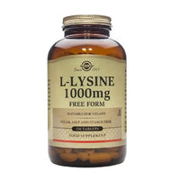 Thumbnail for Solgar L-Lysine 1000 mg, 250 Tablets - Enhanced Absorption and Assimilation - Promotes Integrity of Skin and Lips - Collagen Support - Amino Acids - Non-GMO, Vegan, Gluten Free - 250 Servings