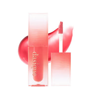 Thumbnail for dasique Juicy Dewy Tint (14 Peach Crush) 0.12 oz | Light Application with moisture | Long-wearing Glossy Lip Stain, Non-sticky | Vegan, Cruelty-free | K-beauty