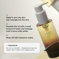 Thumbnail for HARUHARU wonder Black Rice Moisture Cleansing Oil, Double Cleansing, Daily Makeup Remover, Pore Oil Cleanser, Korean Skincare, For sensitive, Non-comedogenic, 5.1 fl oz