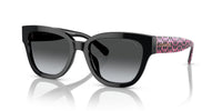 Thumbnail for COACH Sunglasses HC 8379 U 5002T3 Cl920 Black Grey Gradient Pola