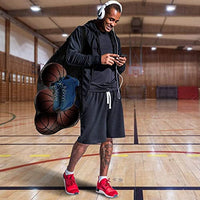 Thumbnail for BROTOU Extra Large Sports Ball Bag Mesh, Basketball Bags Team Balls, Adjustable Shoulder Strap, Team Work Ball Bags for Holding Soccer, Football, Volleyball, Swimming Gear (30” x 40”) (1PCS)