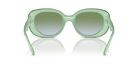 Thumbnail for COACH Sunglasses HC 8391 U 5807I7 Cr609 Milky Mint Green Blue Gr