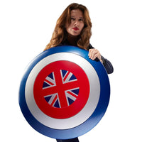 Thumbnail for Marvel Legends Series Captain Carter Premium Roleplay Shield, Disney + What If...? Adult Roleplay Gear