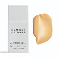 Thumbnail for Summer Fridays Sheer Skin Tint - Skin Tint with Hyaluronic Acid - Helps Diminish Uneven Skin Tone - Sheer to Light Coverage - Shade 3 - Light with Golden Undertones (1 Fl Oz)