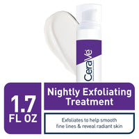 Thumbnail for CeraVe Skin Renewing Nightly Exfoliating Treatment, Anti Aging Serum With 5% Blend Of Glycolic Acid & Lactic Acid, Wrinkles & Dark Spot Corrector For Face, Exfoliating Gel, 1.7 Oz