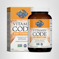 Thumbnail for Garden of Life Vitamin Code Raw Vitamin C - 120 Capsules, 500mg Whole Food Vitamin C Capsules + Fruit & Veggie Blend & Probiotics, Supplements for Adults, Vegan, Gluten Free