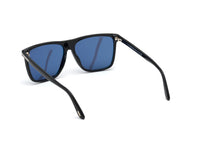 Thumbnail for Tom Ford FLETCHER FT 0832 Shiny Black/Blue 57/15/145 men Sunglasses