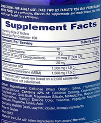 Thumbnail for Osteo Bi-Flex Triple Strength Glucosamine 1500 mg, MSM 1500 mg with Vitamin D3 1000 UI Tablets, 200 Count (Pack of 1)