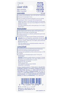 Thumbnail for Maybelline New York Cover Stick Corrector Concealer, Deep Beige, 0.16 oz.