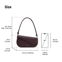 Thumbnail for JW PEI Women's Addisyn Shoulder Bag - Deep Brown