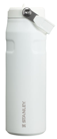Thumbnail for Stanley IceFlow Flip Straw 2.0 Water Bottle 24 OZ | Built-In Straw with Larger Opening | Lightweight & Leak-Resistant | Insulated Stainless Steel | BPA-Free | Frost