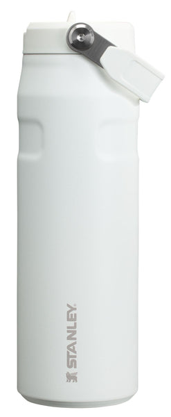Stanley IceFlow Flip Straw 2.0 Water Bottle 24 OZ | Built-In Straw with Larger Opening | Lightweight & Leak-Resistant | Insulated Stainless Steel | BPA-Free | Frost