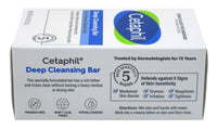 Thumbnail for Cetaphil Bar Soap, Deep Cleansing Face and Body Bar, Pack of 6, For Dry to Normal, Sensitive Skin, Soap Free, Hypoallergenic, Paraben Free, Fragrance Free, Removes Makeup, Dirt and Oil