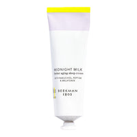 Thumbnail for Beekman 1802 Midnight Milk Better Aging Sleep Cream – Overnight Face Moisturizer & Mask – With Bakuchiol, Melatonin & Hyaluronic Acid – Firms & Deeply Hydrates – Good for Sensitive Skin – 2.13 fl oz