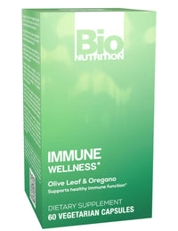 Thumbnail for Bio Nutrition Immune Wellness, Olive Leaf & Oregano, 60 Vegetarian Capsules