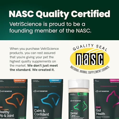 VetriScience Ultimate Strength Healthy Hip & Joint Chews, GlycoFlex Glucosamine, Chondroitin and Green-Lipped Mussel Joint Supplement for Cats, Soothe Joint Discomfort, Fish, 30 Count