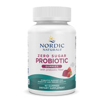 Thumbnail for Nordic Naturals Zero Sugar Probiotic Gummies - Strawberry Watermelon Flavor - 40 Gummies - Supports Digestive Wellness & Immune Health - Non-GMO - Third Party Tested - Vegan - 20 Servings