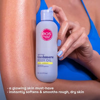 Thumbnail for eos Cashmere Body Oil, Vanilla Cashmere, 24 Hour Moisture, Plant-Based Squalane to Soothe, Soften And Smooth Dry Skin, Body Oil, 6 fl oz