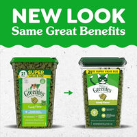 Thumbnail for Greenies Cat Treats, Feline Veterinarian-Recommended Adult Natural Dental Treats, Catnip Flavor, 21 oz. Tub