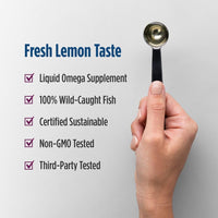 Thumbnail for Nordic Naturals Complete Omega, Lemon Flavor - 16 oz - 1270 mg Omega-3 - EPA & DHA with Added GLA - Healthy Skin, Cognition, Positive Mood - Non-GMO - 96 Servings