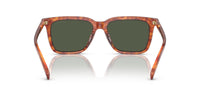 Thumbnail for COACH HC8385U Universal Fit Sunglasses, Caramel Tortoise/Army Green Solid, 54 mm