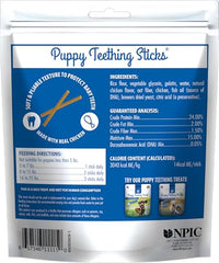 Thumbnail for N-Bone Puppy Teething Treats,Chicken, 3.74 oz (111150)