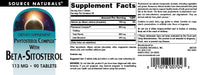 Thumbnail for Source Naturals Phytosterol Complex with Beta-Sitosterol, Supports Healthy Cholesterol Levels*, 113 mg - 90 Tablets