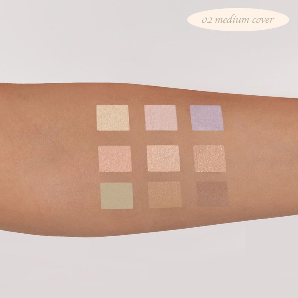 Dasique Pro Concealer Palette (02 Medium Cover) | Color Corrector | Korean Makeup | Vegan