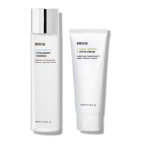 Thumbnail for ROVECTIN Calming Lotus Water Cream (2.1 fl.oz) Moisturizer + Aqua Hyaluronic Essence (6.08 fl.oz) Facial Toner Bundle | Vegan Korean Skincare [2 Pack]