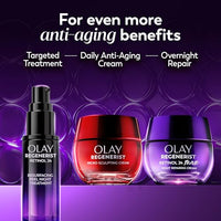 Thumbnail for Olay Retinol Night Cream for Women, MAX, Anti-Aging Face Mousturizer, Fragrance-Free, Non Greasy - Anti-Wrinkle, Smooth Fine Lines, Hydrating Skin Care - Triple Collagen Cream, Niacinamide, 1.7oz