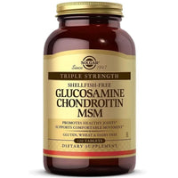 Thumbnail for Solgar Triple Strength Glucosamine Chondroitin MSM, 120 Tablets - Promotes Healthy Joints, Supports Comfortable Movement - Shellfish Free - Gluten Free, Dairy Free - 60 Servings