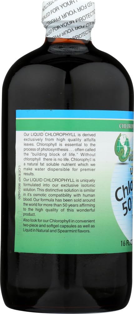 World Organic Chlorophl Mint 50mg