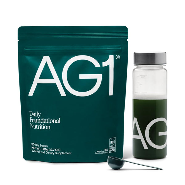 AG1 Greens Powder Multivitamin and Probiotic Blend with Shaker & Scoop
