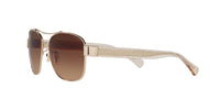 Thumbnail for Coach HC7064 Sunglasses, Light Gold/Brown Gradient, 56 mm