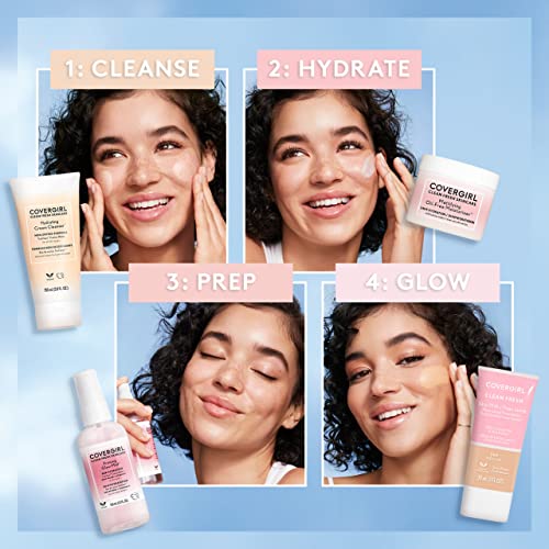 COVERGIRL Clean Fresh Skincare Mattifying Oil-Free Moisturizer, 2.0 Oz
