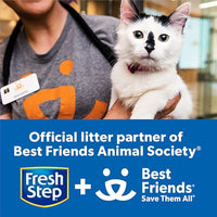 Thumbnail for Fresh Step Clean Paws Cat Litter With Febreze Freshness, Multi-Cat Low-Tracking Clumping Litter With Guaranteed Odor Control, 22.5 lb. Box