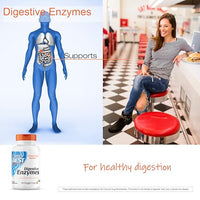 Thumbnail for Doctor's Best Digestive Enzymes Non-GMO Vegetarian Gluten Free, 90 Veggie Caps