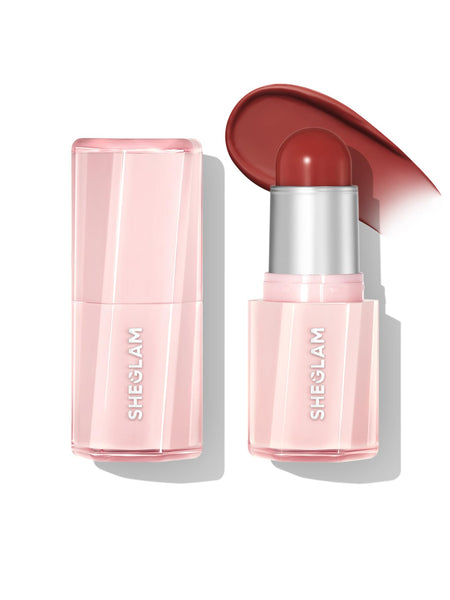 SHEGLAM Buttery Bliss Blush Stick Cream Milk Makeup Blush-Chestnut Flush