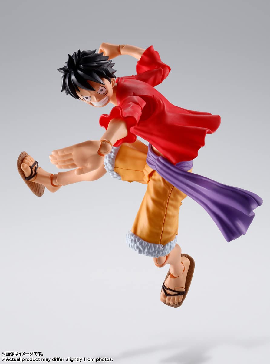 TAMASHII NATIONS - One Piece - Monkey D. Luffy -The Raid on Onigashima- S.H.Figuarts Action Figure