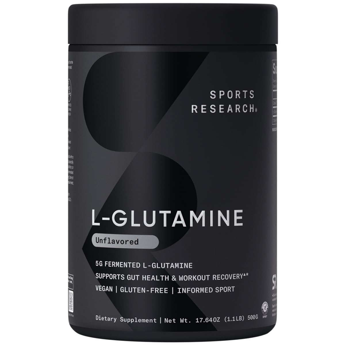 Sports Research® Workout Recovery Pack - L-Glutamine (100 Servings), Creatine Monohydrate (60 Servings) and Digestive Enzymes with Probiotics & Ginger (90 Capsules) - Non-GMO, Vegan & Gluten Free