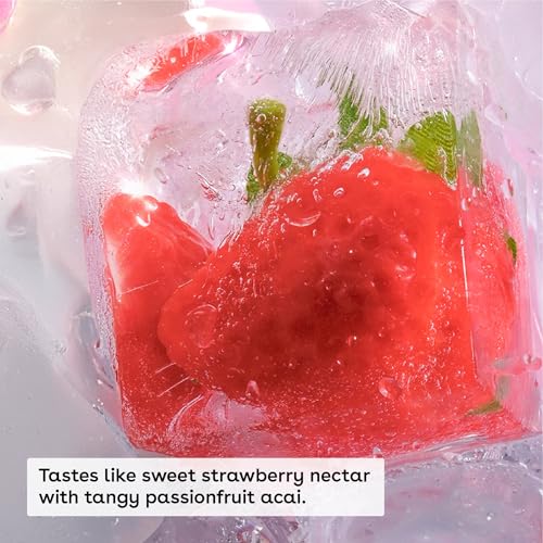 eos 24H Moisture Super Balm - Strawberry Acai, Lip mask, Moisturizing, Lip Treatment, Limited-Edition Skincare, 0.35 fl oz