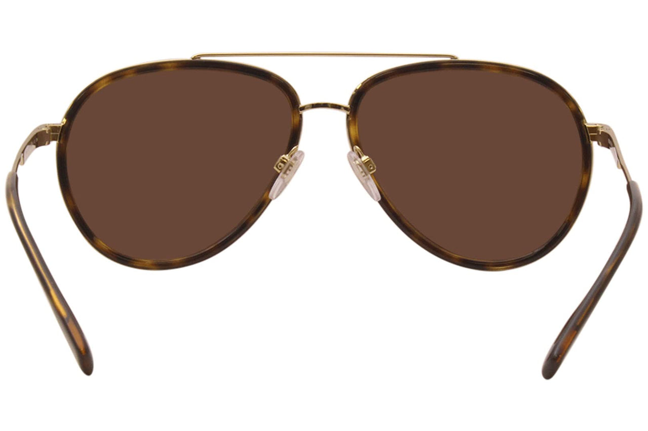 BURBERRY Sunglasses BE 3125 101773 Oliver Gold Dark Brown