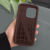 Thumbnail for Generic Lip Gloss Phone 14 Pro Case - Premium Silky Silicone Lip and Phone Case with Puffy Back and Tactile Buttons for Easy Grip - Protective and Stylish Case Phone 14 Pro (Brown)