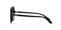 Thumbnail for COACH HC8360F Low Bridge Fit Sunglasses, Black/Grey Gradient Polarized, 58 mm