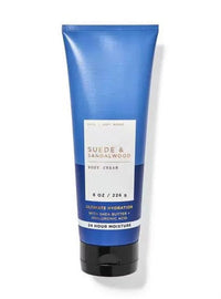 Thumbnail for Bath and Body Works Hyaluronic Acid Body Cream For Men 8 Ounce (Suede & Sandalwood)