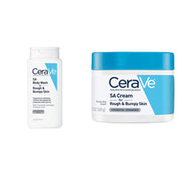 Thumbnail for CeraVe Body Wash with Salicylic Acid | 10 Ounce & Moisturizing Cream with Salicylic Acid | 12 Ounce