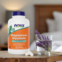 Thumbnail for Now Foods Magnesium Glycinate, 240 Tablets - Supports Healthy Muscle and Nerve Functions - Non-GMO