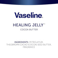 Thumbnail for Vaseline Cocoa Butter Healing Jelly Variety Pack, 2 Sizes (7.5 Oz & 1.75 Oz) – Rich Moisturizing Ointment, Protectant & Moisturizer for Dry Skin