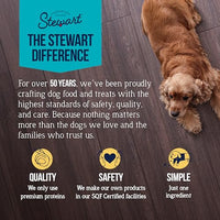 Thumbnail for Stewart 100% Chicken Liver Dog Treats, 1.5 oz Tub, ~25 Pieces, Freeze Dried Raw, Single Ingredient, 60% Protein Training Treats or Meal Topper, Grain Free, Gluten Free
